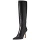 The Drop Women's Stiefel Gemini mit hohem Absatz, Schwarz, 38