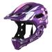 Lixada Kids Cycling Helmet Detachable Full Face Helmet Adjustable Cycling Helmet for for Children Cycling