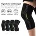 Mairbeon 1Pc Knee Pad Breathable Comfortable Wide Application Ergonomic Design Soft Fabric Knee Protection Non-slip Knee Support Warmer Brace for Sports