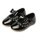 eczipvz Toddler Shoes Girl Shoes Small Leather Shoes Single Shoes Children Dance Shoes Girls Performance Shoes Girls Shoes 11 (Black 9.5 Toddler)