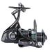 Saltwater Spinning Fishing Reel All Metal Lightweight Folding Rocker Arm Saltwater Spinning Wheel Fishing Reel Accessory Tool (Black)[RA5000]