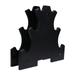 Dumbbell Bracket Practical Dumbbell Dispaly Rack Fitness Equipment Accessories Dumbbell Storage Stand for Home Gym (Black)