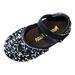 Toddler Shoes Summer Children s Dance Shoes Girls Dress Show Princess Shoes Round Toe Pearl Rhinestone Sequins ( Color: Black Size: 32 )