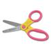 1PC Westcott Ultra Soft Handle Scissors w/Antimicrobial Protection Rounded Tip 5\\ Long 2\\ Cut Length Randomly Assorted Straight Handle