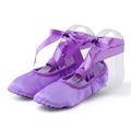 eczipvz Toddler Shoes Children Dance Shoes Strap Ballet Shoes Toes Indoor Yoga Training Shoes Big Girls High Tops (Purple 13 Little Child)