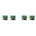 4 Pcs 5S 18/21V 20A Li-Ion BMS PCM Lithium Battery Charging Protection Board PCB for 18650 Lithium Batteries Pack