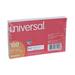 3PC Universal Ruled Index Cards 3 x 5 White 100/Pack