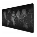 Walmeck Large -Pad with World Map Oversized Extended Waterproof Non-slip Keyboard Pad Desk Mat Office Gaming -Pad 900*400mm