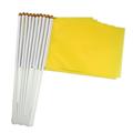 20 Pack Flag Small Mini Plain DIY Flags on Stick Party Decorations for Parades Grand Opening Kids Birthday Party Events Celebration 14 x 21cm