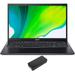 Acer Aspire 5 Home/Business Laptop (Intel i7-1165G7 4-Core 15.6in 60 Hz Full HD (1920x1080) Intel Iris Xe 8GB RAM 128GB PCIe SSD + 1TB HDD Win 10 Pro) with DV4K Dock