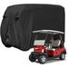 DIDADI 4 Passenger 420D Golf Cart Covers Waterproof Sunproof Dustproof Golf Cart Cover Roof 80 L Durable Club Car Covers Fits EZGO Club Car Yamaha