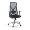 Drehstuhl / Bürostuhl AZURRO B Netzstoff / Stoff schwarz hjh OFFICE