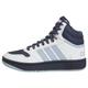 adidas Hoops Mid 3.0 Shoes Kids Sneaker, FTWR White/Shadow Navy/Wonder Blue, 36 2/3 EU