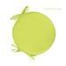 11.81/14.96inch Round Chair Pads Seat Cushions Indoor Outdoor Chair Cushions Furniture Decoration TENDER YELLOW 30X30CM