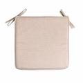Ploknplq Seat Cushion Chair Pads Square Strap Garden Chair Pads Seat Cushion For Outdoor Bistros Stool Patio Dining Room Linen Chair Cushions One Size Khaki