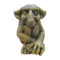 Troll Statues Home Decor Gargoyle Statues Cast Stone Trolls Gothic Sculpture Home Garden Art Decorations Exquisite Stone Statues for Indoor Outdoor Outdoor Garden Exquisite Stone Statues