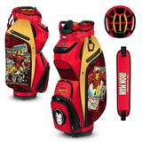 NEW Marvel Team Effort Bucket III Cooler Cart Golf Bag - Iron Man