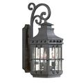 Troy Lighting Bcd8971 Dover 23 Tall 3 Light Outdoor Wall Sconce - Bronze