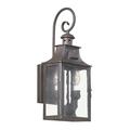 Troy Lighting Bcd9001 Newton 2 Light 18 Outdoor Wall Sconce - Bronze