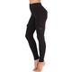 XUMI Yoga Pants,Women's Logging Tight Military Wind Peach Hip High-waist Quick Dry Running Pants Yoga Pants Female Gym Running Outdoor (Color : Black, Size : M)