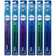 Oral-B Indicator Toothbrush Flat Trim, Compact Head 30, Soft - Pack of 6