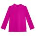 Girls Recycled Nylon UPF 50+ Long Sleeve Rashguard | Hot Pink