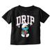 Business Smurf Cartoon Cool Boss Drip Toddler Boy Girl T Shirt Infant Toddler Brisco Brands 24M