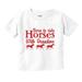 Born To Ride Horses With Grandma Toddler Boy Girl T Shirt Infant Toddler Brisco Brands 12M