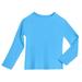 Boys UPF 50+ Recycled Nylon Long Sleeve Rashguard | Bright Light Blue