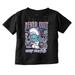 Smurfs Kanji Never Quit Keep Hustlin Toddler Boy Girl T Shirt Infant Toddler Brisco Brands 3T