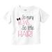 So Many Bows So Little Hair Daughter Youth T Shirt Tee Girls Infant Toddler Brisco Brands 12M