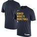 Men's Nike Navy Denver Nuggets 2023/24 Sideline Legend Performance Practice T-Shirt