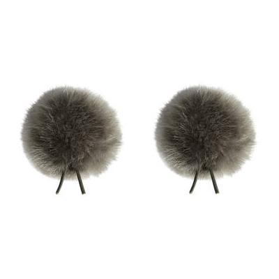 Bubblebee Industries Windbubble Faux Fur Lavalier Windscreen (2-Pack, 1.38