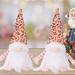 The Holiday Aisle® Glittery Lighting Christmas Gnome Doll in Pink | 12 H x 4 W x 4 D in | Wayfair ABA096D40F68454585D8371837F4CBBF
