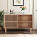 Latitude Run® 48.41" Sideboard in Brown | Wayfair 25B2D0550EC44FFE8CBD84B163D12810