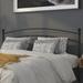 Andover Mills™ Saldana Decorative Metal Headboard Metal in Black | King | Wayfair B658505EEF354375A1AD20F5F67D3518