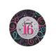 Sweet 16 Paper Party Plates (Pack of 8)