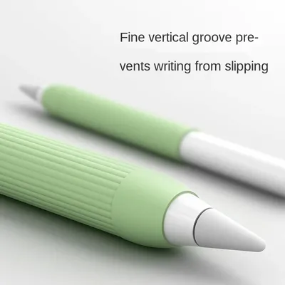 Shockproof and non-slip touch screen pen holder silicone case for apple pencil 1 2 cover sleeve solid case for Apple Pencil 1 2