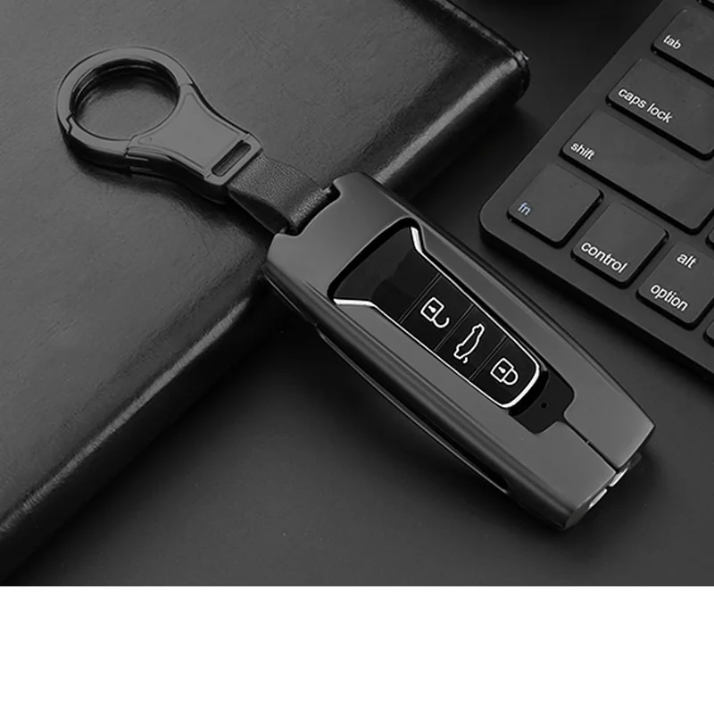 Zinklegierung Auto Fernbedienung Schlüsselanhänger Hülle für Volkswagen Touareg Fob Schlüsselgehäuse Schutz Image