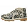 Stiefel DOGO "Shortcut Boots The Life Of Dogs Damen Stiefel / Female", Damen, Gr. 41, Normalschaft, bunt (natur), Lederimitat, Schuhe, Vegan