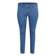 KAFFE CURVE KCvicka Ida Slim Jeans Slim Fit Jeans Damen High Waist Große Größen Jeanshose Medium Blue Washed Denim 46