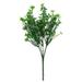 Artificial Clover Plants Plant Fake Flowers Faux Outdoor Leaf Greenery Four Green Decor Shamrock Decorations Stems 4