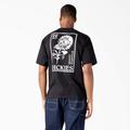 Dickies Men's Garden Plain Graphic T-Shirt - Black Size S (WSR23)