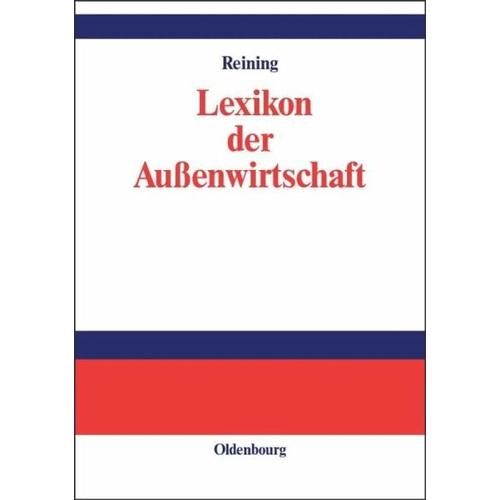 Lexikon der Außenwirtschaft – Adam Reining