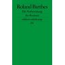 Die Vorbereitung des Romans - Roland Barthes