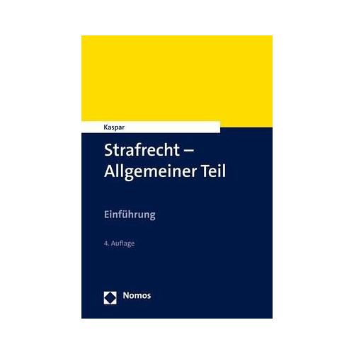 Strafrecht – Allgemeiner Teil – Johannes Kaspar