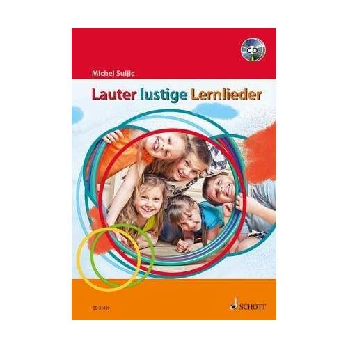 Lauter lustige Lernlieder, m. 2 Audio-CDs – Michel Suljic