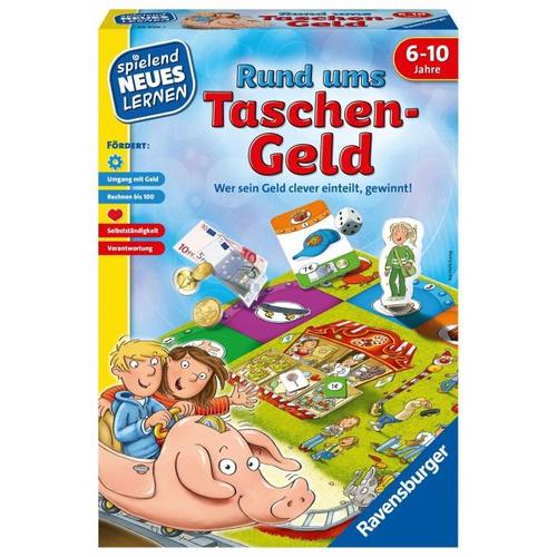 Ravensburger 24996 - Rund ums Taschengeld, Würfelspiel, Lernspiel - Ravensburger Verlag