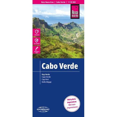 Reise Know-How Landkarte Cabo Verde (1:135.000)