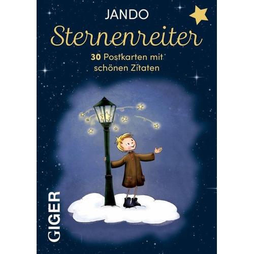 Grusskarten Sternenreiter – Jando